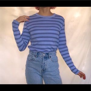 Banana Republic long sleeve blue shirt